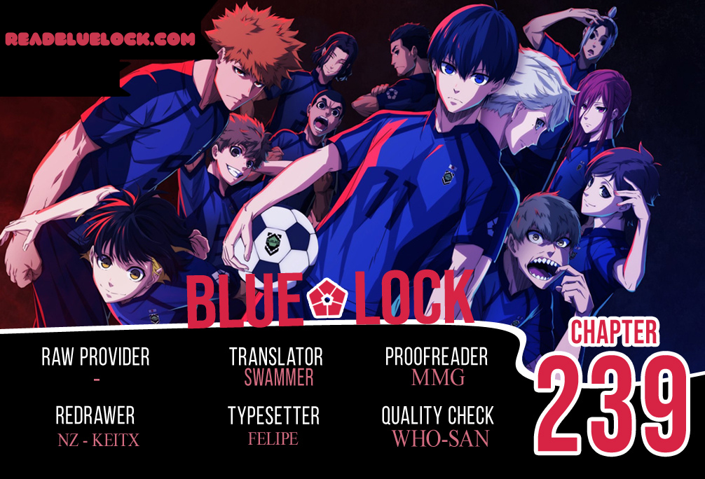 anime clips on X: Blue lock Manga Chapter 239 spoilers #anime